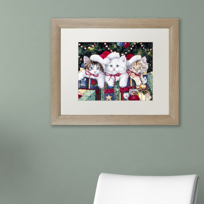 " Meowy Christmas " by Jenny Newland