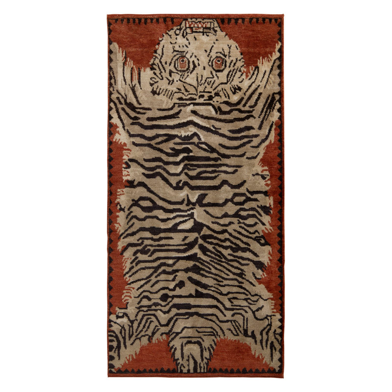Burano Animal Print Area Rug, Rectangle 9' x 12'