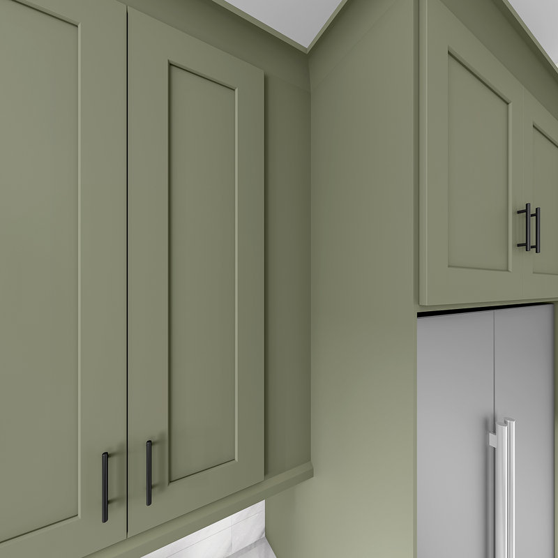Panneau de remplissage mural Sinber Saga Green, l 6 po x H 42 po, H 42 po x l 6 po, Vert sauge