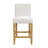 Relo Counter Height Stool Chair, Polyester, Mini Grid Pattern-112254159