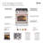 ILVE Nostalgie II Series 30 inch Dual Fuel Range with 5 Sealed Burners (Glass Door)-99299011-99298976