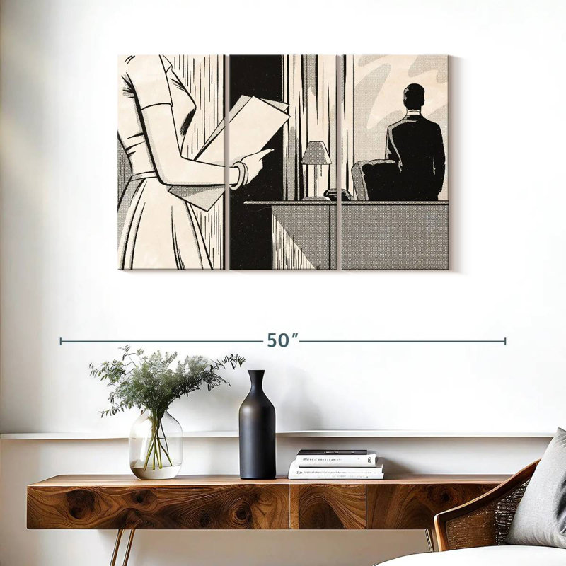 Bureau Leisha Noir, H 24 po x l 38 po