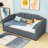 Wood Upholstered Daybed with Underneath Storage-1196716985-1196716989
