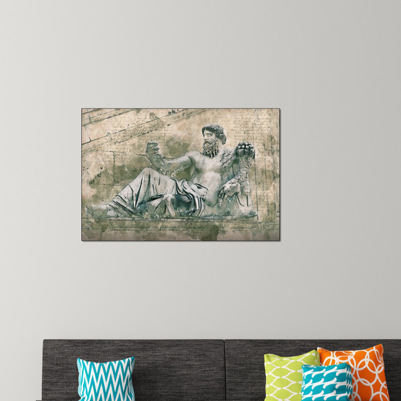Art Studio - Single Picture Frame Print on Wood