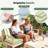 3-piece Outdoor Loveseat Cushion Set - 48x24 In,thick, Waterproof Patio Deep Seat Chair Cushions For 2-person Wicker Rocker,bench -all-weather For Porch, Garden-1962007618