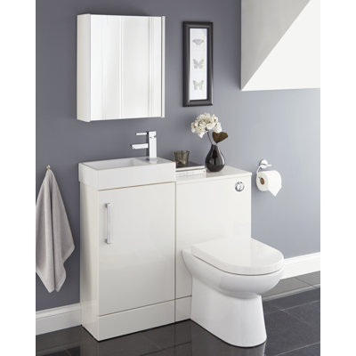 Fondren Solid Wood Under Sink Cabinet