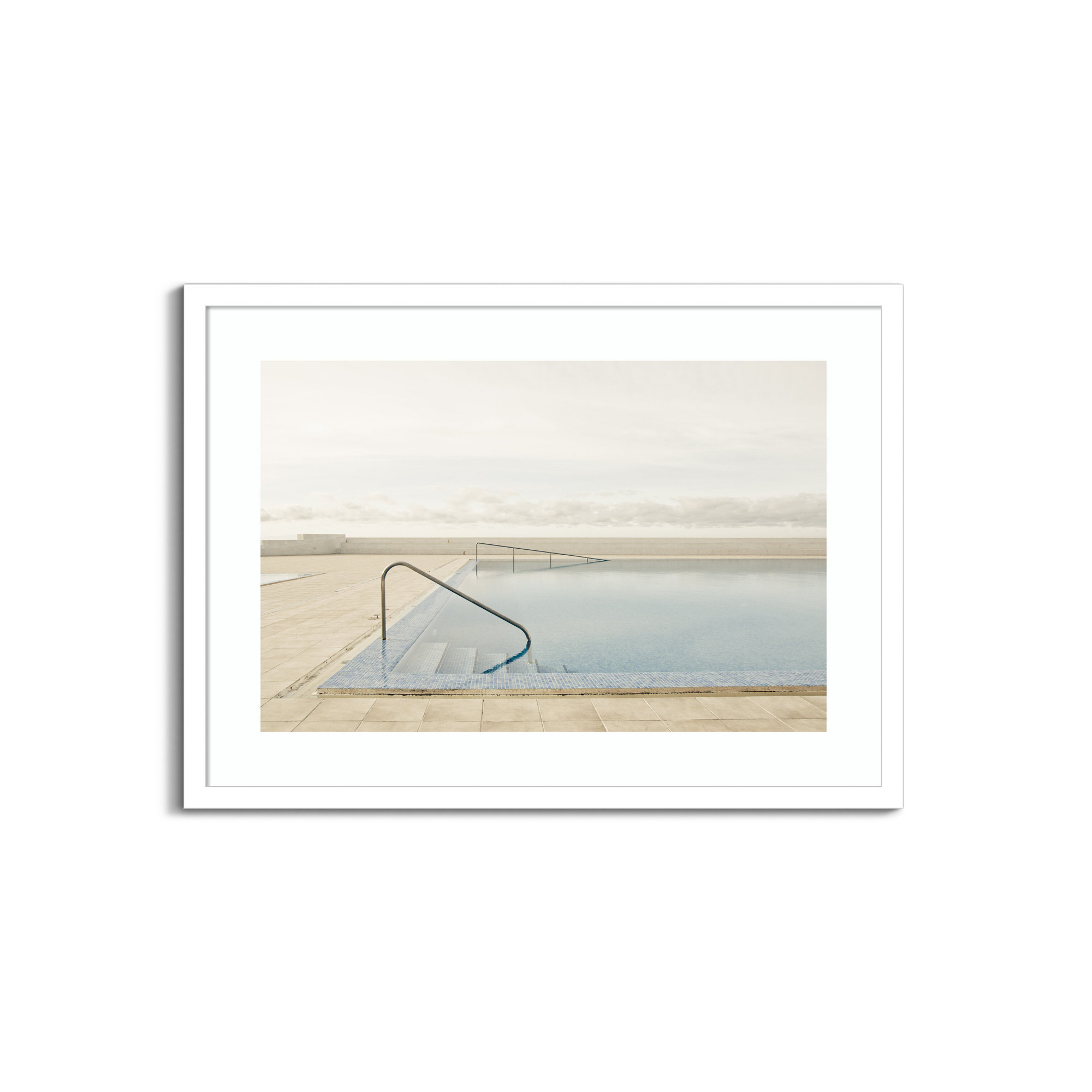 Offseason by Robert Steinkopff, White, 19" H x 25" W