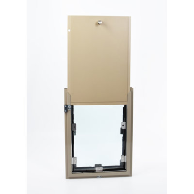 Metal Door Mount Pet Door for Dog and Cat