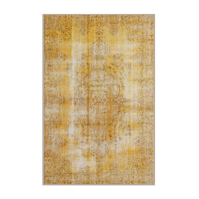Tapis traditionnel lavable à la machine 3760 Akeba, Rectangle 8 pi x 12 pi