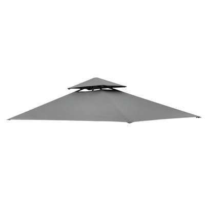 APEX GARDEN Replacement Canopy for 8 ft. x 5 ft. Grill Gazebo Model #L-GG034PST