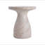 Table d'appoint en béton léger d'extérieur / d'intérieur Travertine