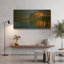 «Reflections» par Giuseppe Tour, art mural en métal doré, 48 po x 24 po-133533262