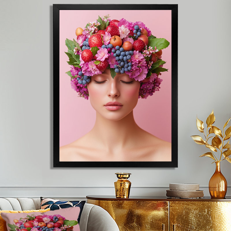 Condron - Fashion Canvas Wall Art, Noir, noir, noir, noir, H 20 po x l 12 po, Reproduction encadrée d'une seule photo