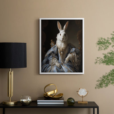 ANIMALS Series CLXXXVII - Reproduction encadrée de qualité supérieure - Prêt à être accroché - Aucun clou requis