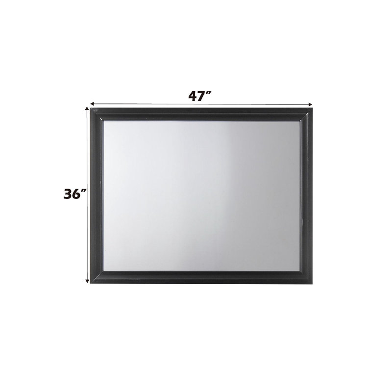 Miroir Naima, Noir