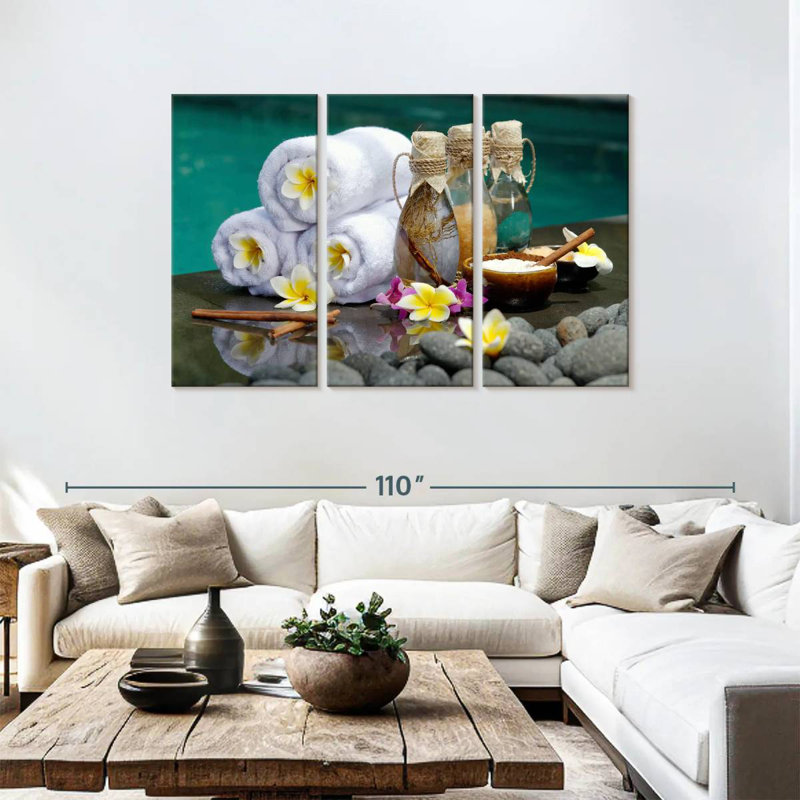 Kerrick Spa Time In Bali, 48" H x 74" W