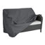 Housse pour causeuse extérieure Shield, gris foncé