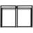 Abed Piece Writing Desk Office Set