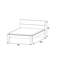 Alvara European Double (140x200cm) Bed Frame-45251814