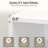 3 Tier Wall Mounted Shelf, Adjustable Display Shelf, Sewing Storage Cabinet-1192257703