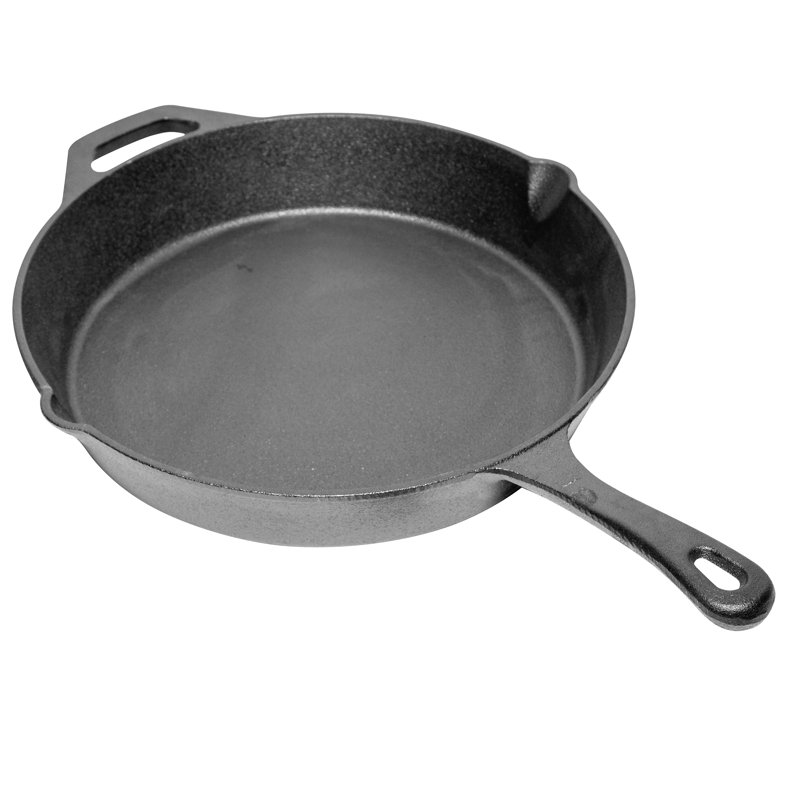 Poêle en fonte pré-assaisonnée 12 po Lexi Home, 12 po, 12"