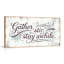 Ensemble de 1 tableau sur toile « Gather Stir Stay Awhile »-130709921-130709920