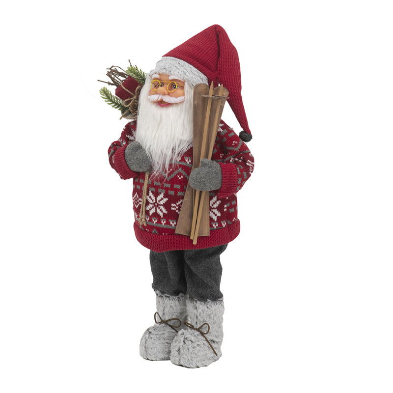 Père Noël debout 10,6 x 7,5 x 23,6 po
