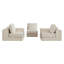 Canapé-lit modulaire 108 po 3 places Cloud