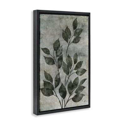  Toile rustique «Love & Leaves» par Lydia Orange