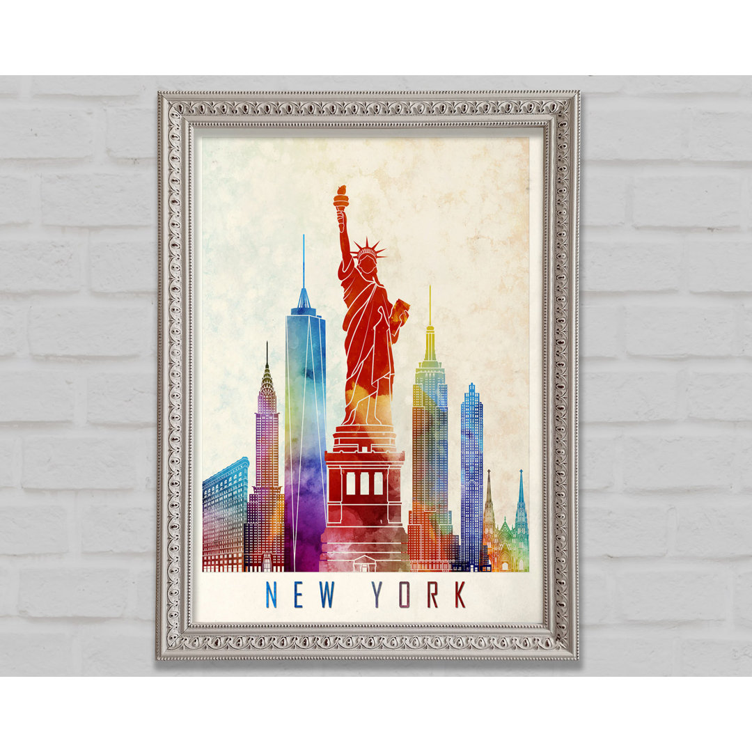 Regenbogen New York - Druck