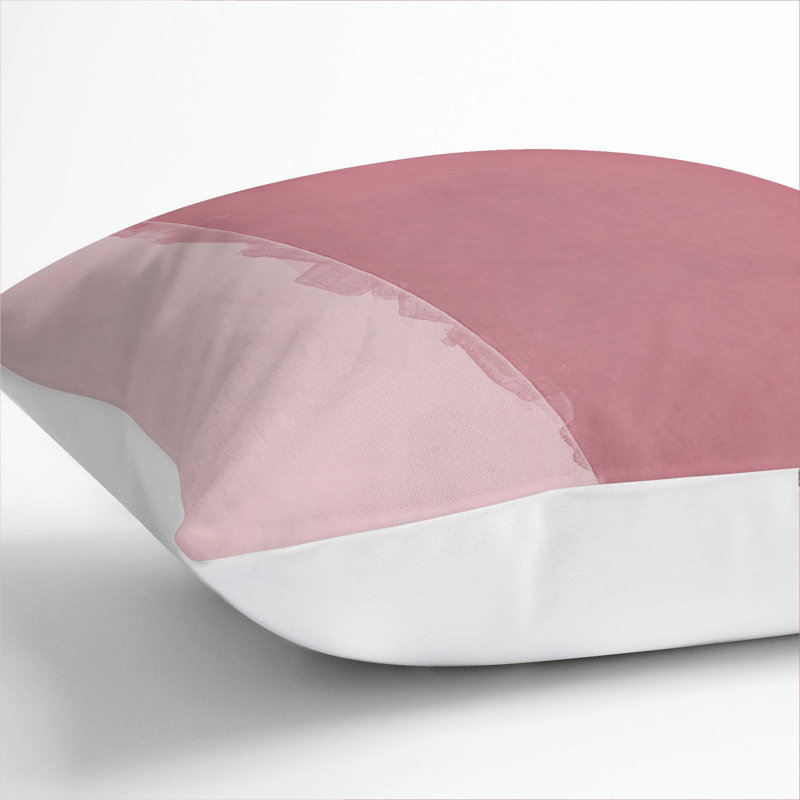 Square Throw Cushion, 40cm H x 40cm W x 15cm D, White