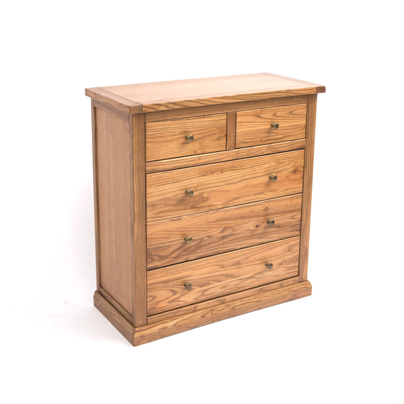 Robbinsdale 90cm W 5 - Drawer Chest of Drawers