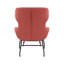 Fauteuil d'appoint à oreilles avec repose-pieds Cathalina-342475677