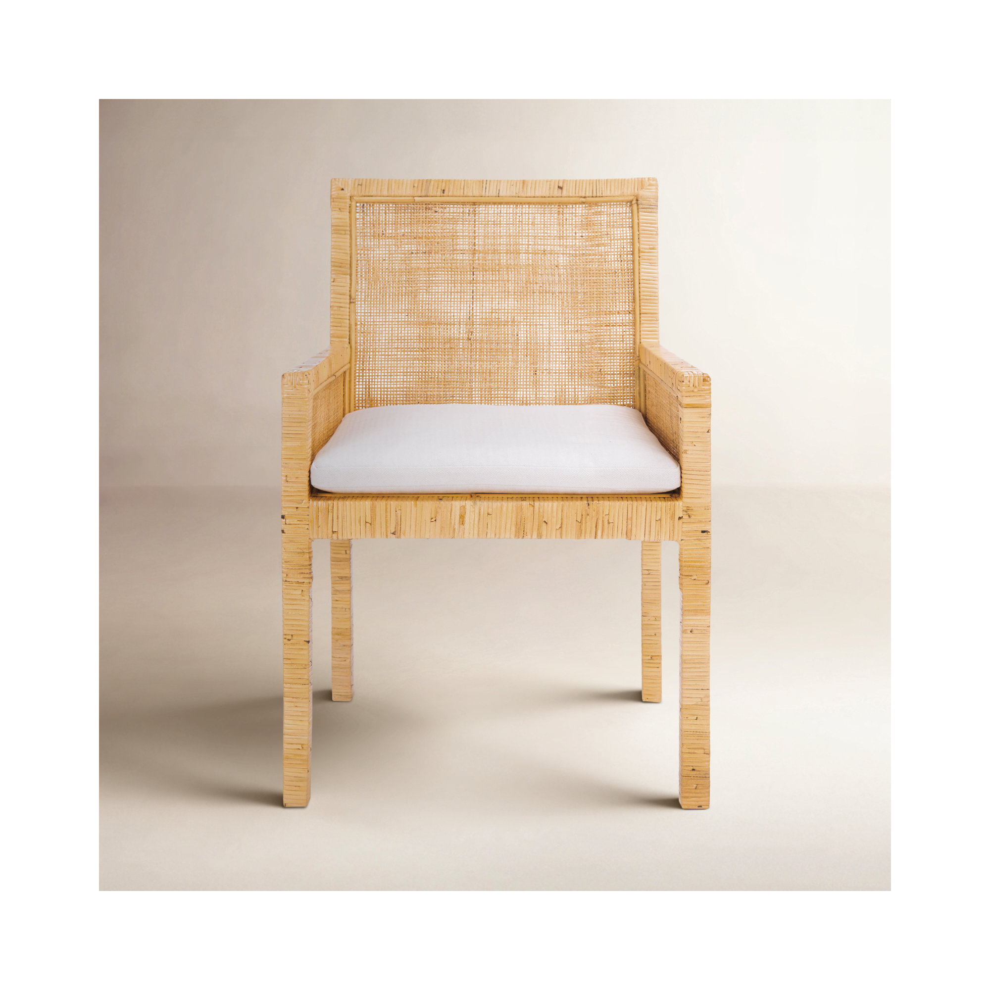 Tenerife Upholstered Armchair, Natural