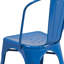 Commercial GradeMetal Indoor-Outdoor Stackable Chair-984495320
