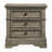 Deasia Wheat Rectangular 3-Drawer Nightstand
