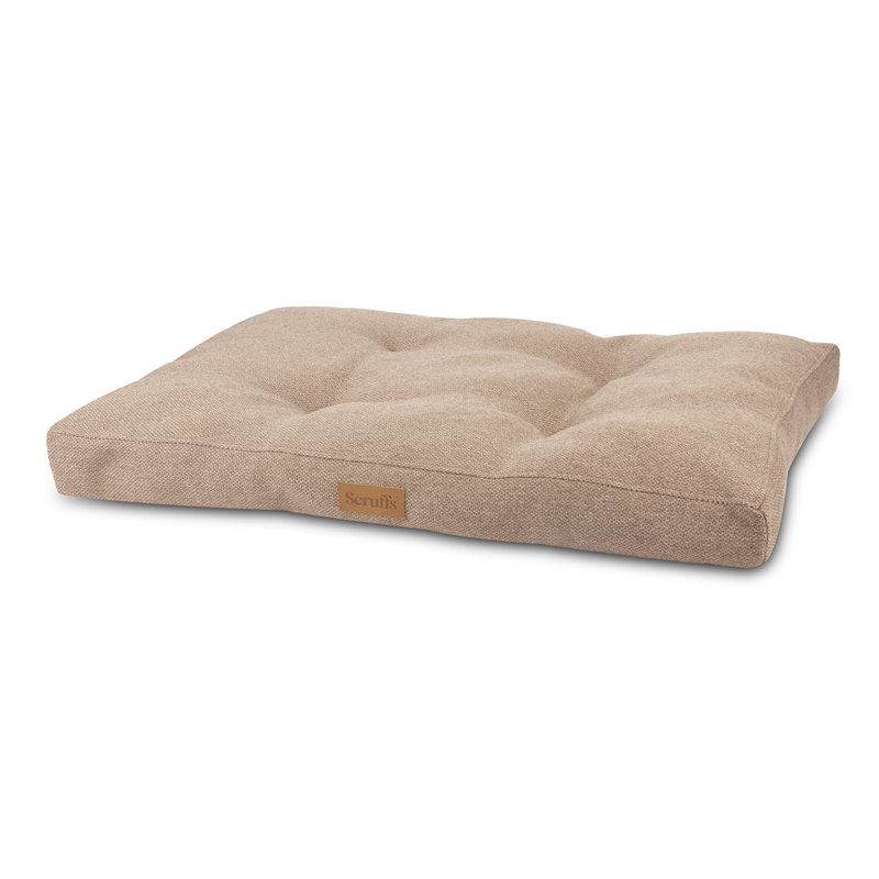Scruffs Seattle - Luxury Dog Bed Mattress, 14cm H x 100cm W x 70cm D, Sienna Brown