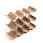 Chidera 12 Bottle Tabletop Wine Bottle Rack Brown