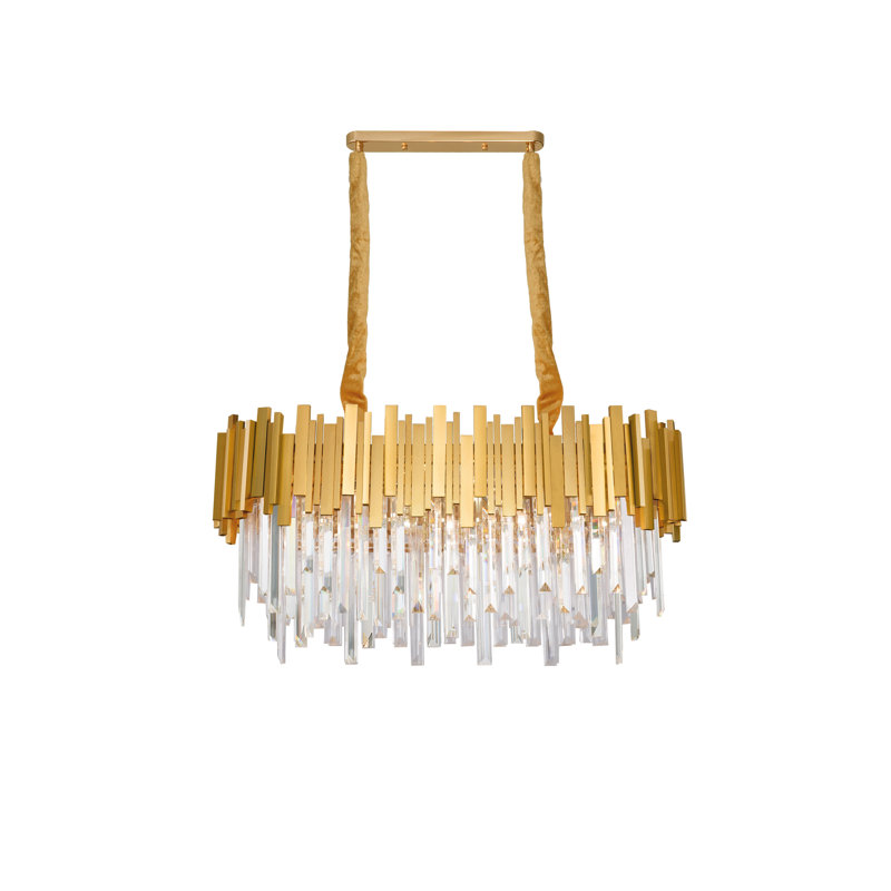 1 - Light Crystal Chandelier
