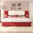 Upholstered Platform Bed with Panel-334323909-334323912