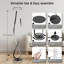 Lampe sur pied à DEL en spirale avec télécommande, lampe sur pied moderne de 59 po de hauteur, lumière vive à intensité variable pour le salon, la chambre à coucher, le bureau et la maison