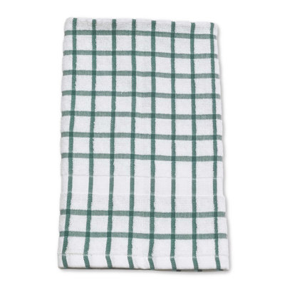 Martex Kitchen Cotton Plaid Waffle Tea Towel Kitchen Towel