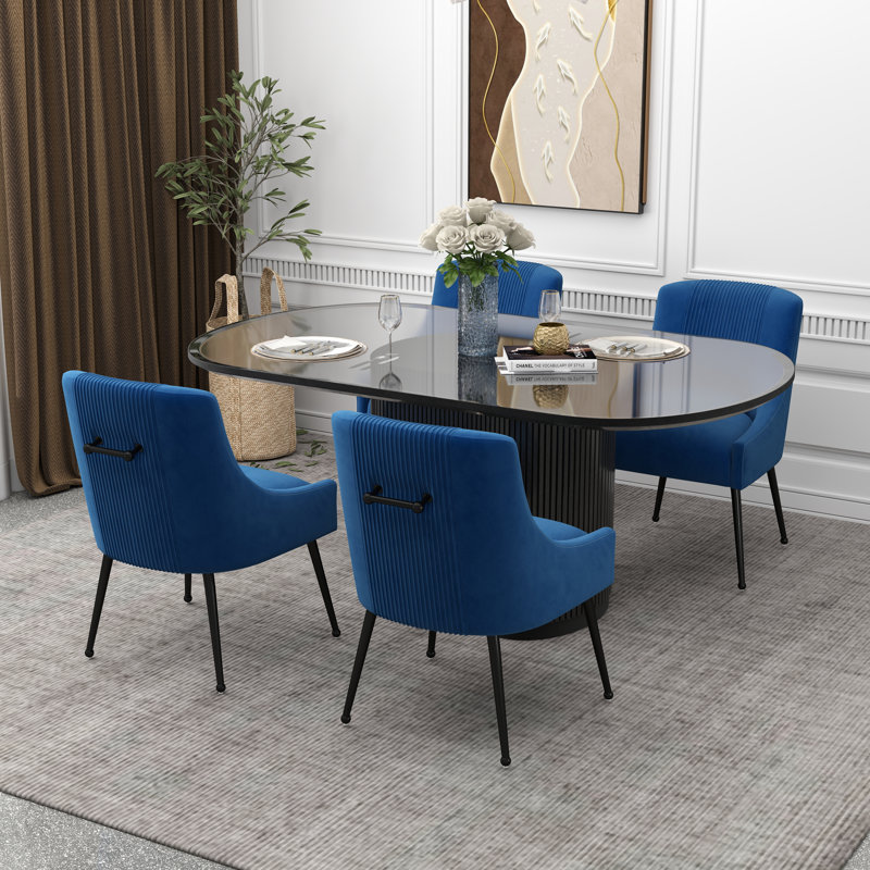 Chaise d'appoint Elian, Marine