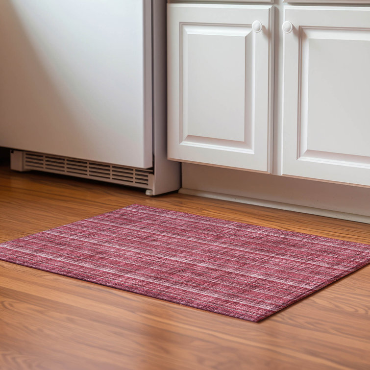 Premium Machine Washable Prisco Pink Rug