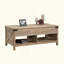 Table basse à plateau relevable