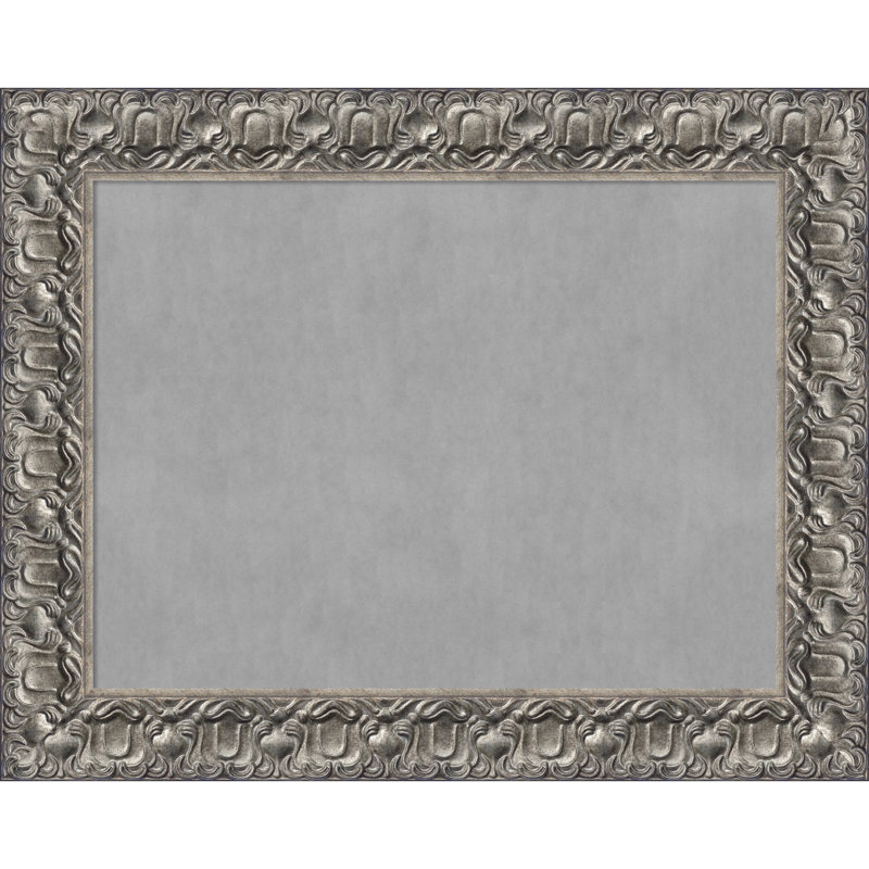 Tableau magnétique encadré argenté Luxor, 24" H x 30" W