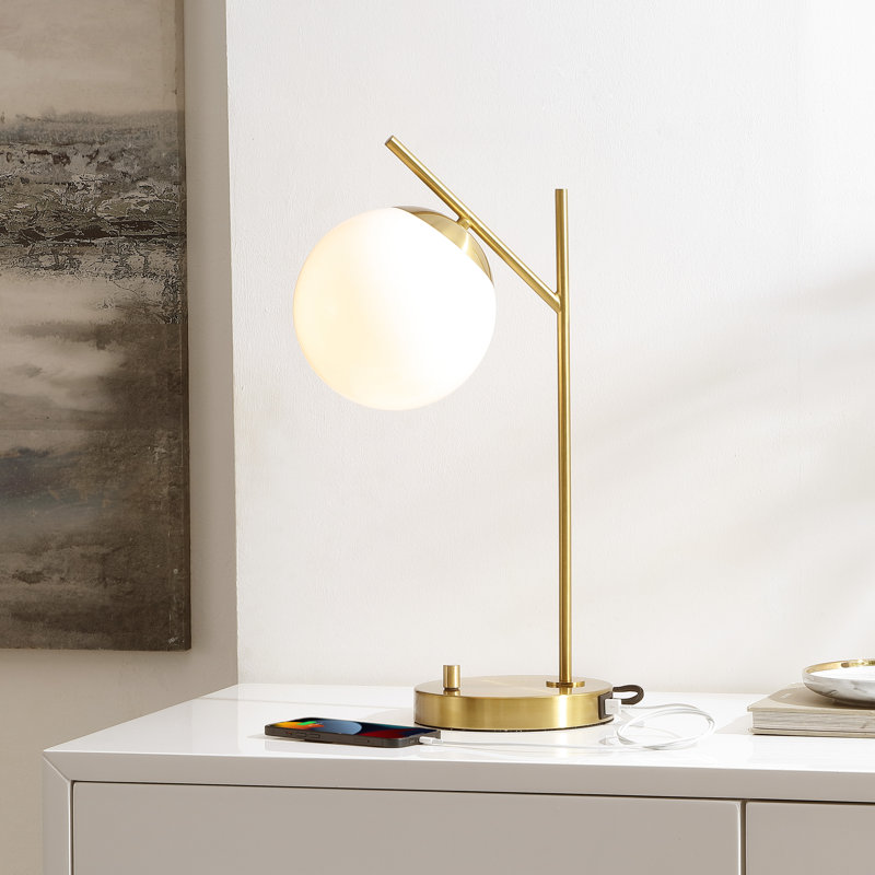 Lampe de table USB en métal Aultman