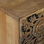 50cm W Solid Wood Bedside Table