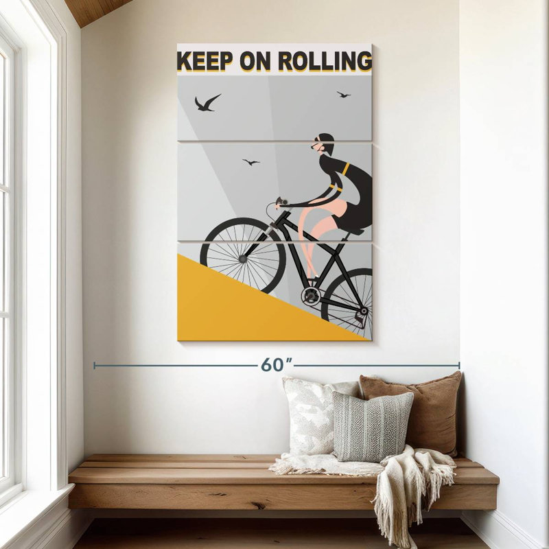 Senne Keep On Rolling, H 50 po x l 32 po