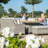 Balcom U Shaped Rattan Sofa Set with Table